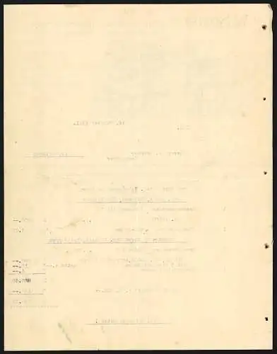 Rechnung Göppingen 1911, W. Speiser, Fabrik landwirtschaftlicher Maschinen, Gesamtansicht vom Betrieb aus der Vogelschau