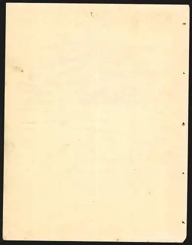 Rechnung Göppingen 1910, W. Speiser, Fabrik landwirtschaftlicher Maschinen, Die Betriebsanlage aus der Vogelschau