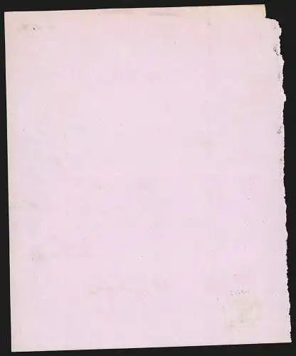 Rechnung Ellingen bei Spalt 1885, Waag-Schein, Hopfenverkauf, Anbaugebiet vor der Ortschaft, Auszeichnung