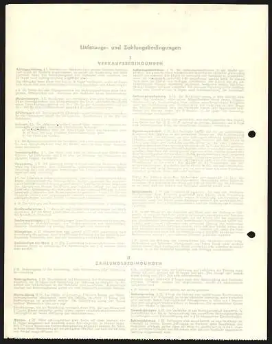 Rechnung Aalen /Württ. 1956, Gustav Pahl, Zuckerwarenfabrik, Modellansicht der Betriebsanlage, Greif-Fabrikmarke