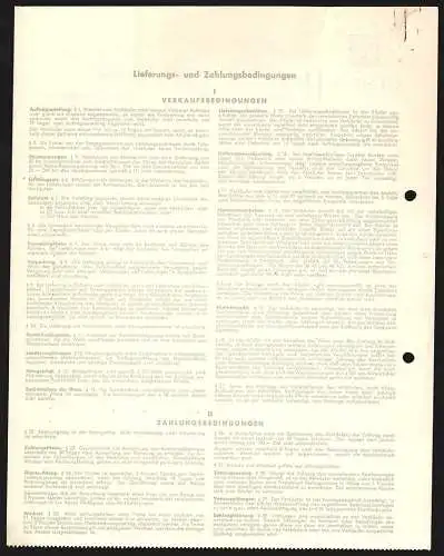 Rechnung Aalen /Württ. 1956, Gustav Pahl, Zuckerwarenfabrik, Modellansicht des Fabrikgeländes, Greif-Fabrikmarke