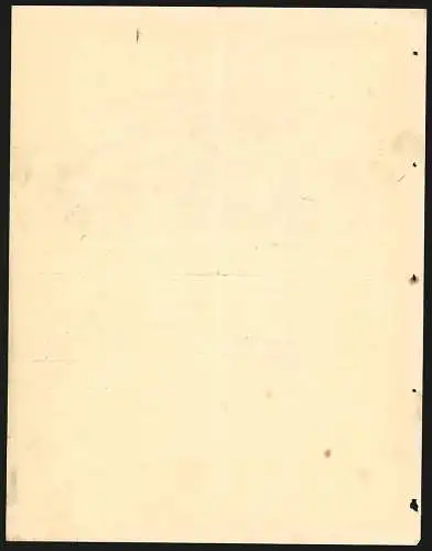 Rechnung Göppingen 1910, W. Speiser, Fabrik landwirtschaftl. Maschinen, Gesamtansicht des Fabrikgeländes