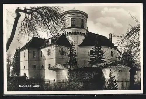 AK St. Pölten, Ansicht von Schloss Wald