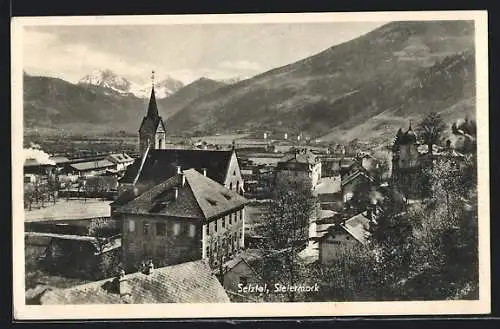 AK Selztal /Steiermark, Teilansicht mit Kirche
