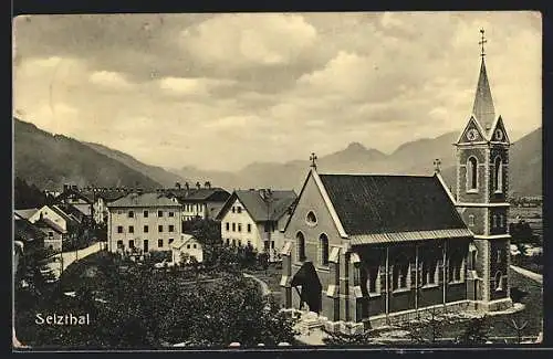 AK Selzthal, Ortspartie mit Kirche