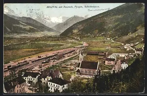 AK Selztal, Panoramaansicht mit Bosruck, Pyrgas, Scheibelstein