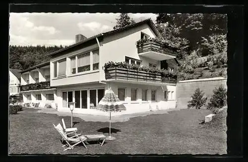 AK Bad Liebenzell /Schwarzwald, Pension Landhaus Samm, Eichendorffstr. 19