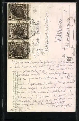 Künstler-AK Raguse, Cloître des Dominicaines