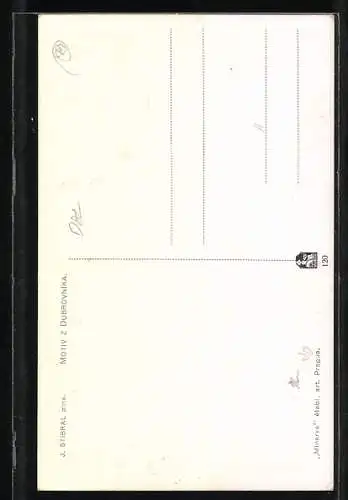 Künstler-AK Raguse, Cloître des Dominicaines