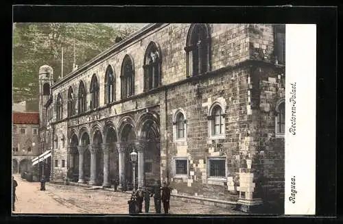 AK Ragusa, Ansicht vom Rectoren-Palast