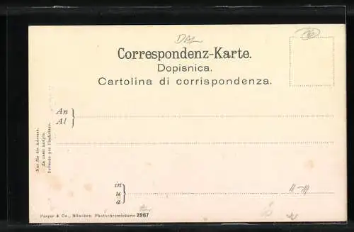 AK Ragusa, Ansicht vom Rectoren-Palast