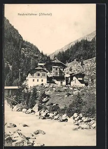 AK Ginzling /Zillertal, Gasthaus Neubreitlahner