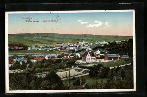 AK Przemysl, Widok zamku