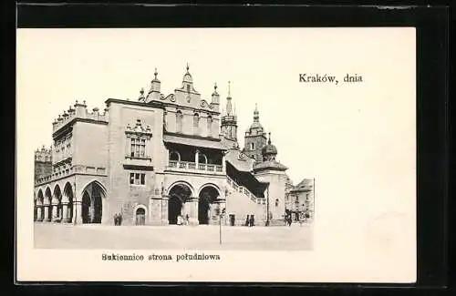 AK Kraków, Sukiennice strona poludniowa