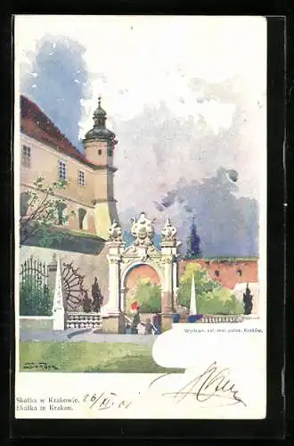 Lithographie Krakow, Skalka