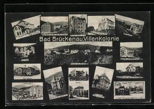 AK Bad Brückenau, Villenkolonie, Hotel Kaufmann