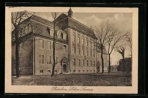 AK Paderborn, Lehrer-Seminar