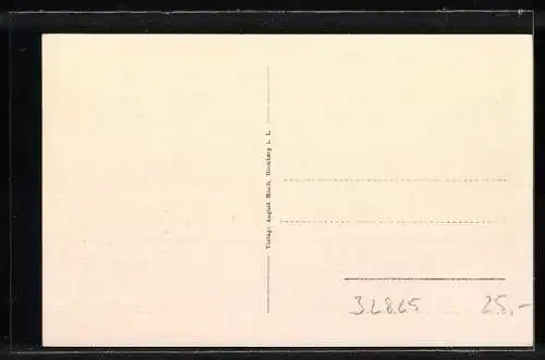 AK Blomberg i. L., Petersilienstrasse mit Anwohnern