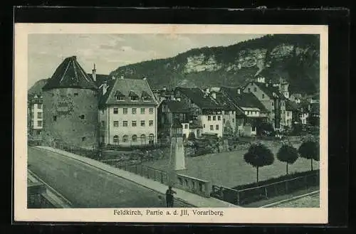 AK Feldkirch /Vorarlberg, Partie a. d. Ill