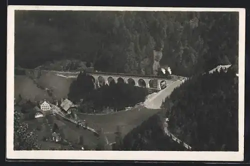 AK Höllental /Schwarzwald, Brücke über die Ravennaschlucht