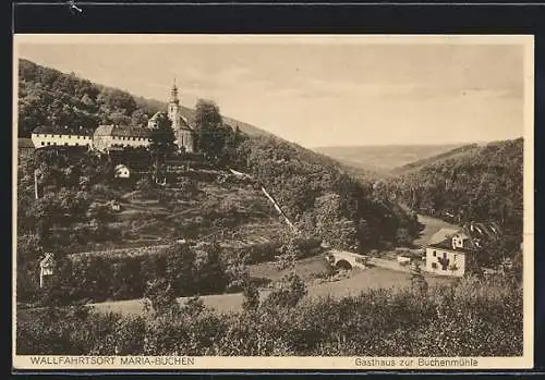 AK Maria-Buchen /Lohr, Gasthaus zur Buchenmühle