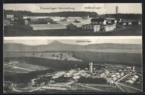 AK Hammelburg, Truppenlager, Nördliches und südliches Lager