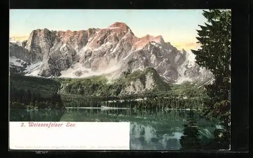 AK Tarvis, Weissenfelser See und Berge
