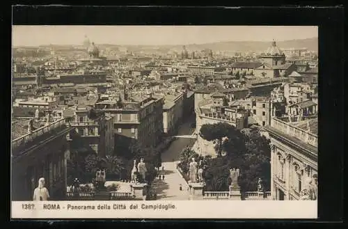 AK Roma, Panorama della Città dal Campidoglio