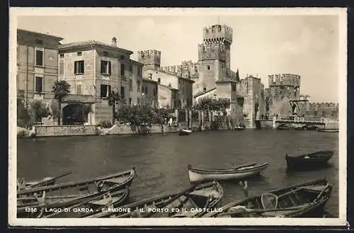 AK Sirmione, Il Porto ed il Castello, Lago di Garda