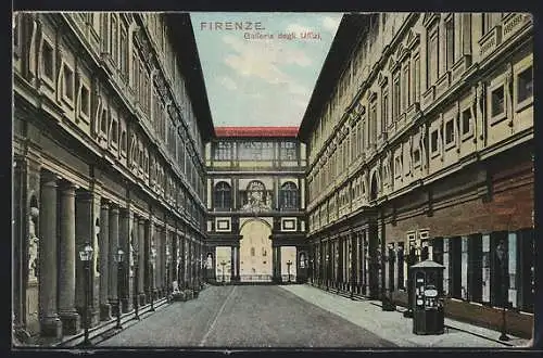 AK Firenze, Galleria degli Uffizi