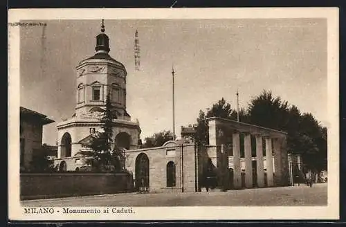 AK Milano, Monumento ai Caduti