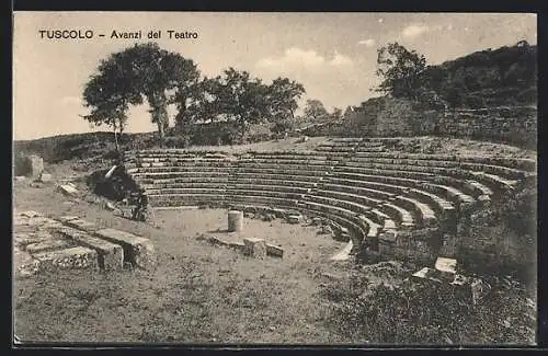 AK Tuscolo, Avanzi del Teatro