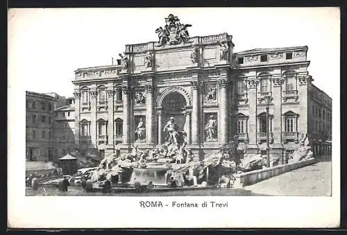 AK Roma, Fontana di Trevi