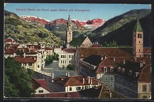 AK Bozen, Bozen gegen Schlern und Rosengarten