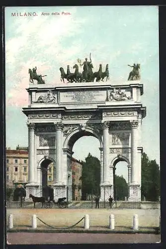 AK Milano, Arco della Pace