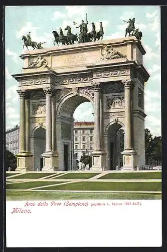 AK Milano, Arco della Pace (Sempione)