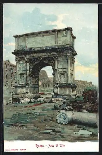AK Rom, Arco di Tito, Titusbogen