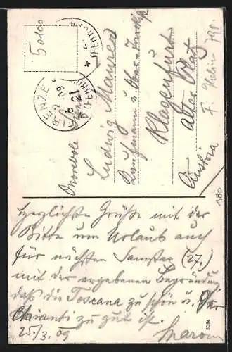 AK Firenze, Via Strazzi