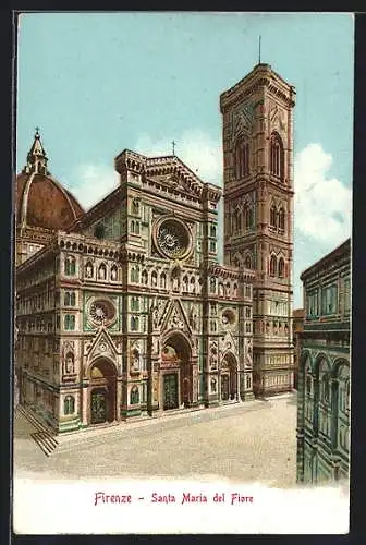 Lithographie Firenze, Santa Maria del Fiore