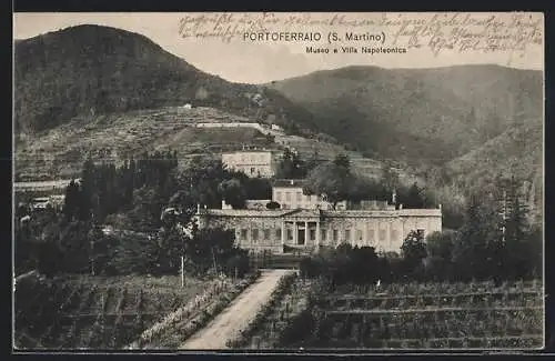 AK Portoferraio, S. Martino, Museo e Villa Napoleonica