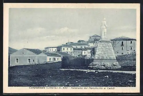 AK Campodimele, Panorama dal Monumento ai Caduti