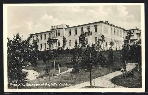 AK Wien, Baumgartnerhöhe, Villa Vindobona