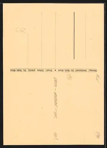 AK St. Veit an der Glan, Wiesenmarkt, Arm in Rüstung mit Schwert