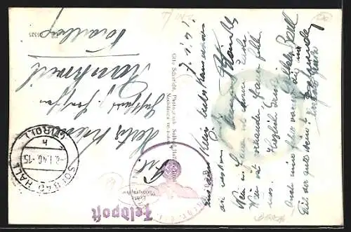 AK Hall /Tirol, Gasthaus zur Post