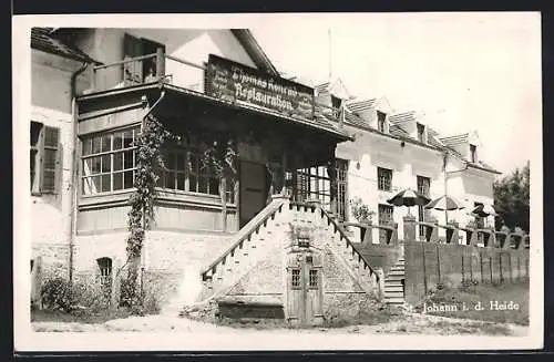 AK St. Johann i. d. Haide, Restaurant von Thomas Konrad