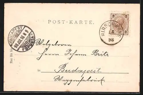 AK Kaiserbrunn, Hotel Schnepf, Kapelle