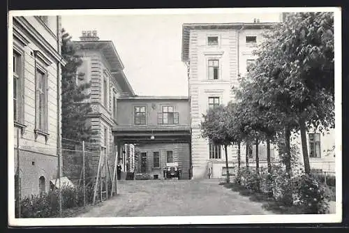 AK Wien, Billrothstr. 78, Zufahrtsstrasse zum Rudolfinerhaus