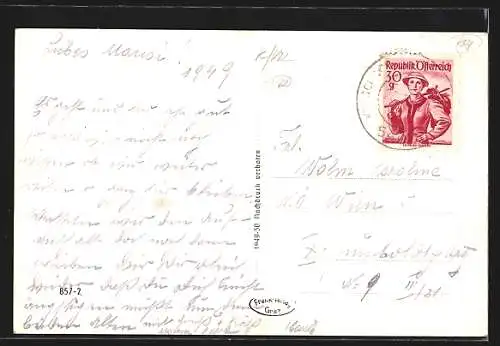 AK Arnoldstein /Kärnten, Teilansicht mit Kirche