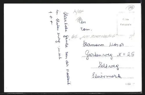 AK Lurnfeld /Kärnten, Pusarnitz, Gasthof zur Hohenburg