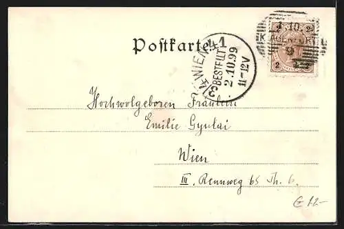 AK Maria Wörth am Wörther See, Blick zum Ort